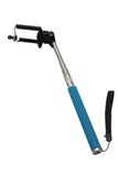 Camera Monopod Selfie Stick 1M for cellphone Apple iphone Multi Colors - Blue - Selfie Stick - Althemax - 5