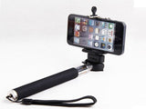 Camera Monopod Selfie Stick 1M for cellphone Apple iphone Multi Colors - White - Selfie Stick - Althemax - 9