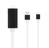 Althemax® 2M iPhone LIGHTNING CONNECT TO HDMI TV AV Cable Adapter For Apple iPhone 7 Plus