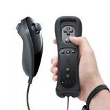 Classic Remote + Nunchuck Controller + Silicone Case for Wii / Wii Mini Multi Color  - White - Wii Accessories - Althemax - 7