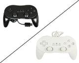 Classic Pro Game Joysticks Controller Remote for Nintendo Wii Multi Color - Black - Wii Accessories - Althemax - 4