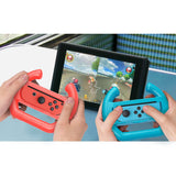 Red & Blue 2 x Race Car Controller Remote dock steering Wheel Accessory Joy-Con For Nintendo Switch Mario Car Racing Games