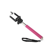 Camera Monopod Selfie Stick 1M for cellphone Apple iphone Multi Colors - Pink - Selfie Stick - Althemax - 5