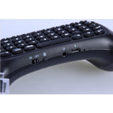 Althemax PS4 PlayStation 4 Controller Wireless Bluetooth Keyboard Chatpad GamePad DOBE Black