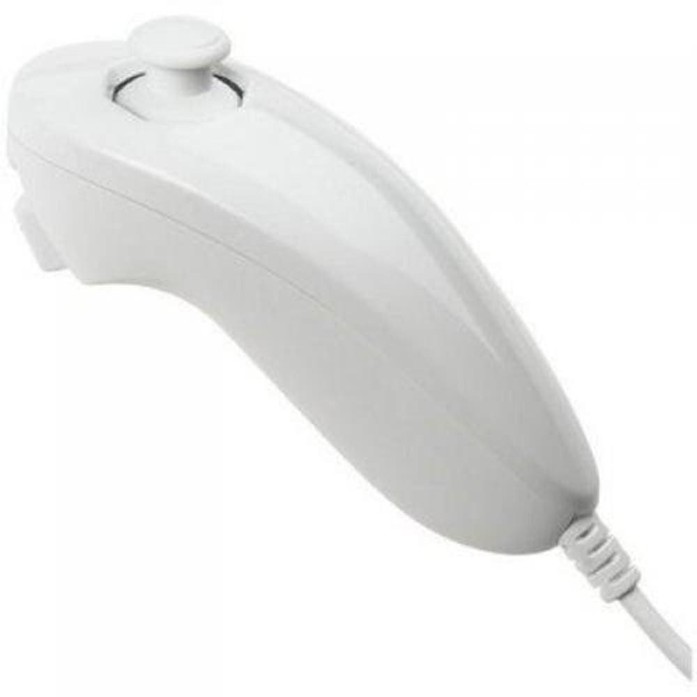 Remote Plus - Built-In Motion Plus Nunchuk Silicone Protector and Wrist Strap For Nintendo Wii — Black image 2