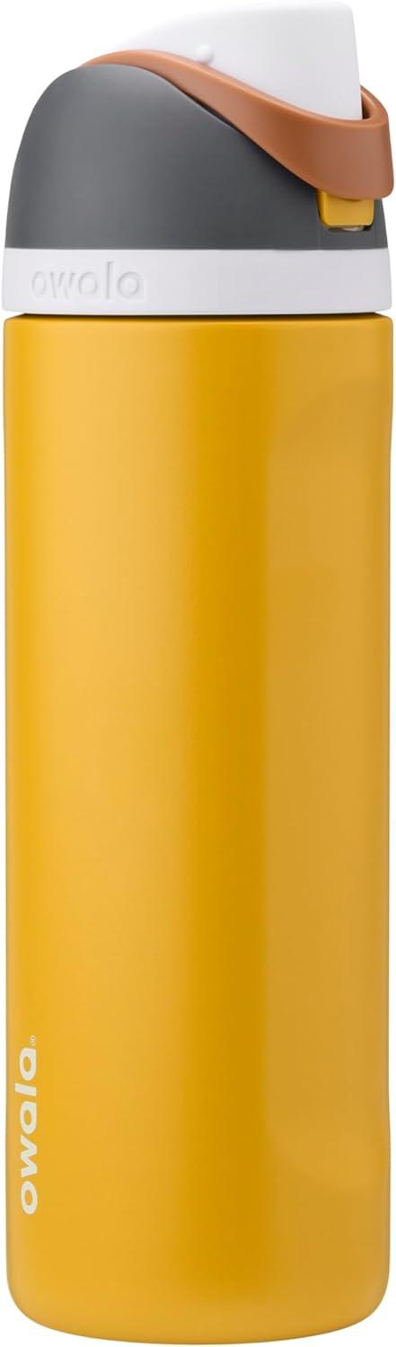 Owala FreeSip Insulated Stainless Steel Water Bottle with Straw, BPA-Free Sports Water Bottle, Great for Travel, 24 Oz, Denim image 24