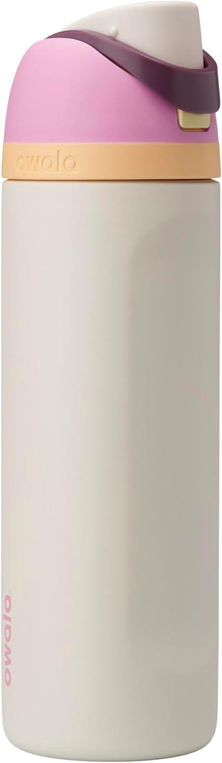 Owala FreeSip Insulated Stainless Steel Water Bottle with Straw, BPA-Free Sports Water Bottle, Great for Travel, 24 Oz, Denim image 30