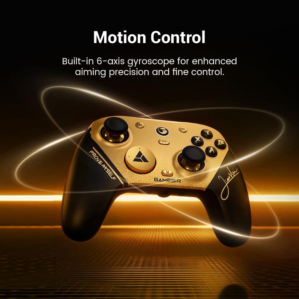 GameSir G7 Pro 8K PC Wireless Gaming Controller, 8000Hz Polling Rate, Gen 2 TMR Joysticks, Hall Effect Triggers, 4 Programmable Buttons, Charging Dock, Esports Controller for FPS & Competitive Gaming - Champion Edition image 14