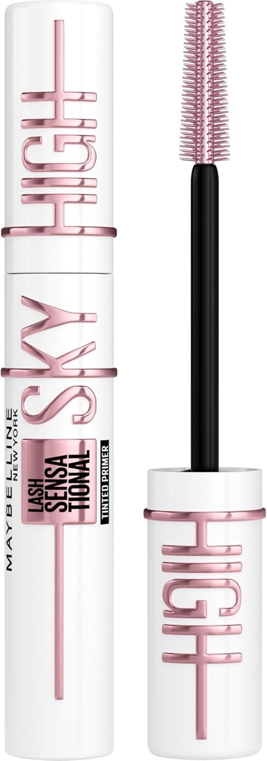 Maybelline Mascara, Lash Sensational Sky High Volumizing & Thickening, Eyelash Lengthening, Flake-Free Formula, Washable Mascara Infused with Bamboo Extract, Full Volume Mascara, Colour: Black image 28