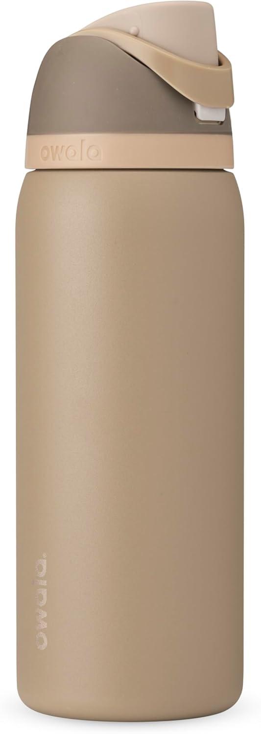 Owala FreeSip Insulated Stainless Steel Water Bottle with Straw, BPA-Free Sports Water Bottle, Great for Travel, 24 Oz, Denim image 26