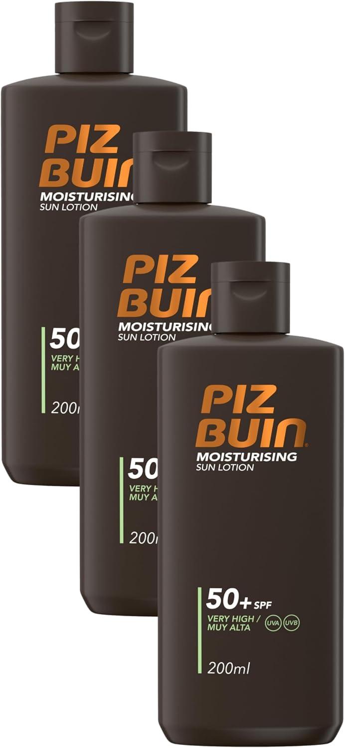 Piz Buin Moisturising Sun Lotion SPF 30 (200ml), Water-Resistant Piz Buin 30 Sunscreen with Advanced UVA/UVB Protection, Skincare with Glycerin and Feverfew PFE Plant Extract image 21