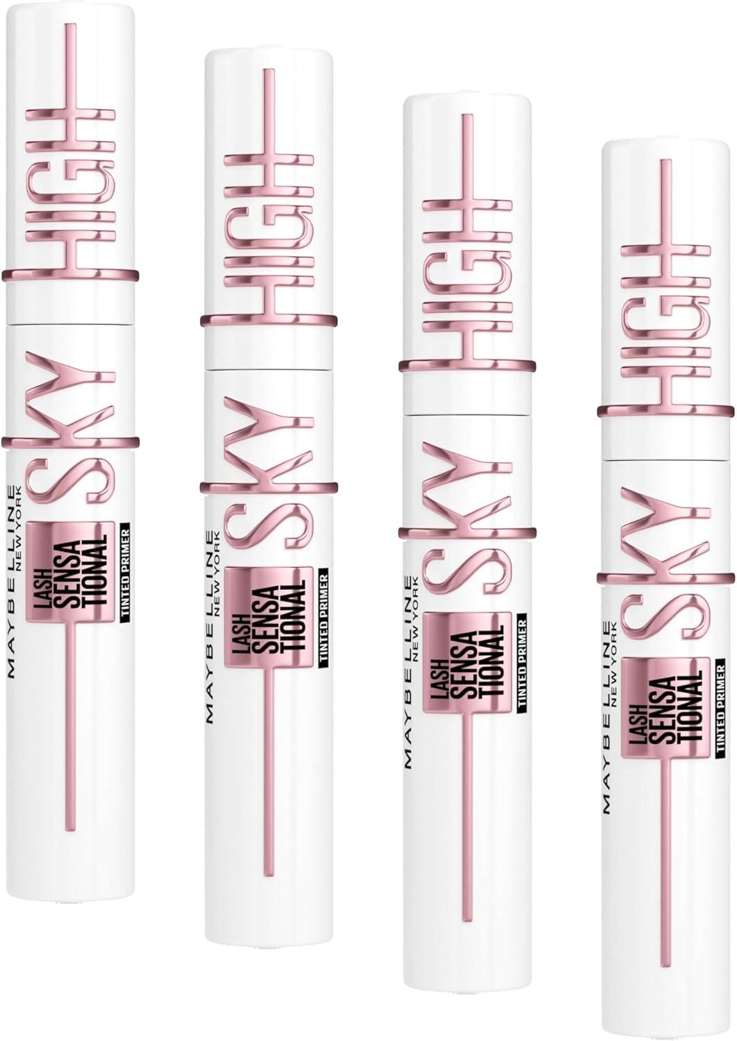 Maybelline Mascara, Lash Sensational Sky High Volumizing & Thickening, Eyelash Lengthening, Flake-Free Formula, Washable Mascara Infused with Bamboo Extract, Full Volume Mascara, Colour: Black image 30
