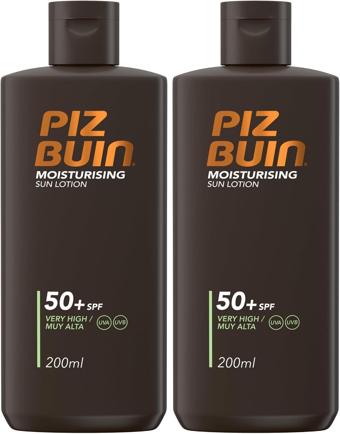 Piz Buin Moisturising Sun Lotion SPF 30 (200ml), Water-Resistant Piz Buin 30 Sunscreen with Advanced UVA/UVB Protection, Skincare with Glycerin and Feverfew PFE Plant Extract image 20