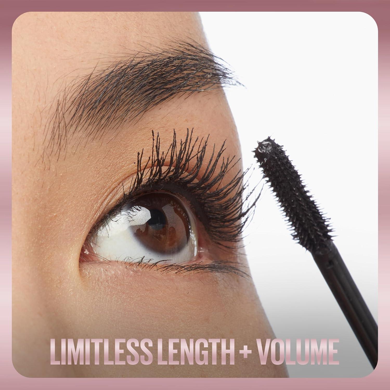 Maybelline Mascara, Lash Sensational Sky High Volumizing & Thickening, Eyelash Lengthening, Flake-Free Formula, Washable Mascara Infused with Bamboo Extract, Full Volume Mascara, Colour: Black image 19