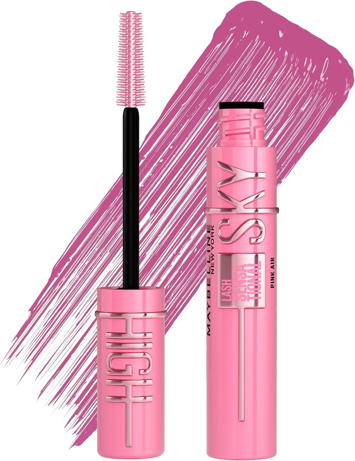Maybelline Mascara, Lash Sensational Sky High Volumizing & Thickening, Eyelash Lengthening, Flake-Free Formula, Washable Mascara Infused with Bamboo Extract, Full Volume Mascara, Colour: Black image 31