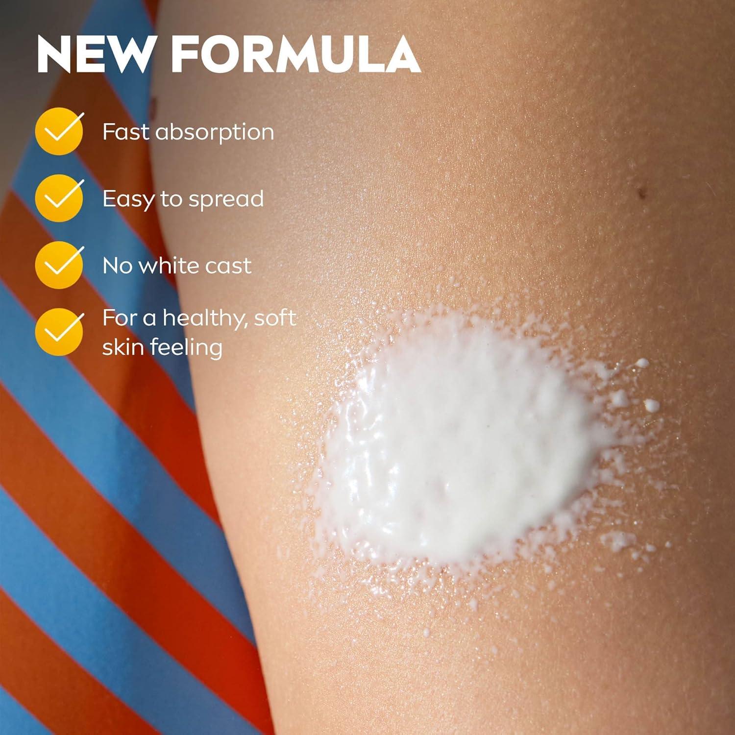 NIVEA SUN Protect & Moisture Sun Spray SPF 50+ (200ml), Moisturising Suncream Spray with Vitamin C and Hyaluron, Immediate UVA/UVB Protection, Fast-Absorbing No White Cast Formula image 18