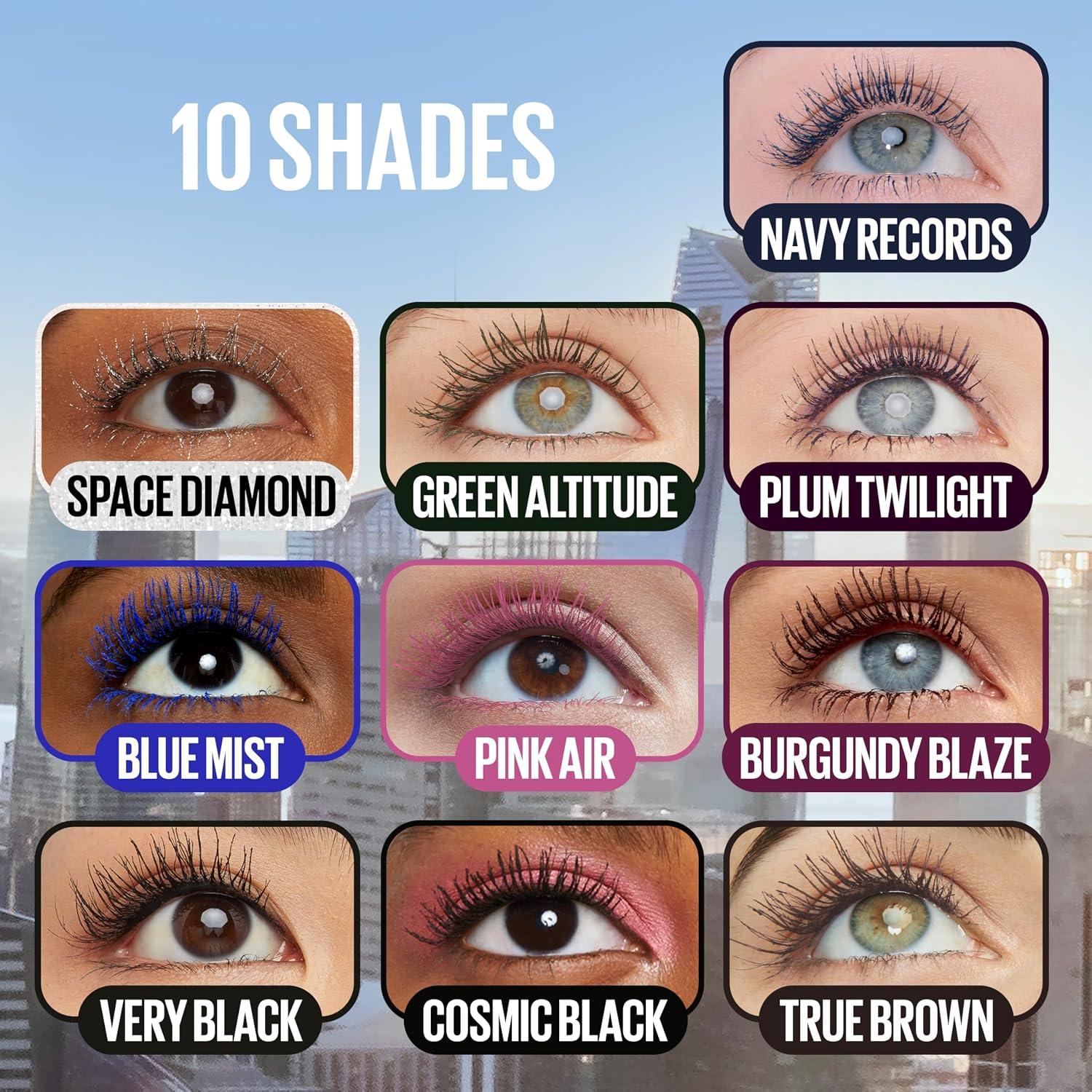 Maybelline Mascara, Lash Sensational Sky High Volumizing & Thickening, Eyelash Lengthening, Flake-Free Formula, Washable Mascara Infused with Bamboo Extract, Full Volume Mascara, Colour: Black image 23
