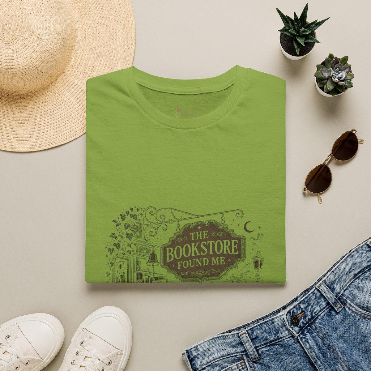 The Bookstore Found Me Shirt, Book Lover T-Shirt, Literary Reader Tee, Bookstore Gift for Readers, Quiet Chapter Apparel - Kiwi