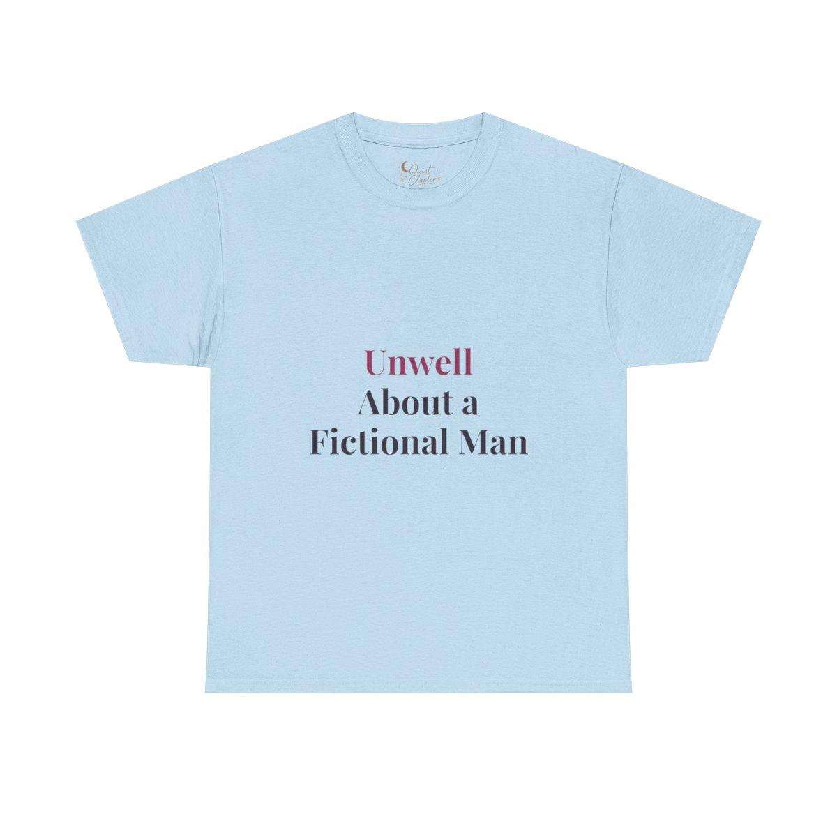 Unwell // About a // Fictional Man — light tee - light blue