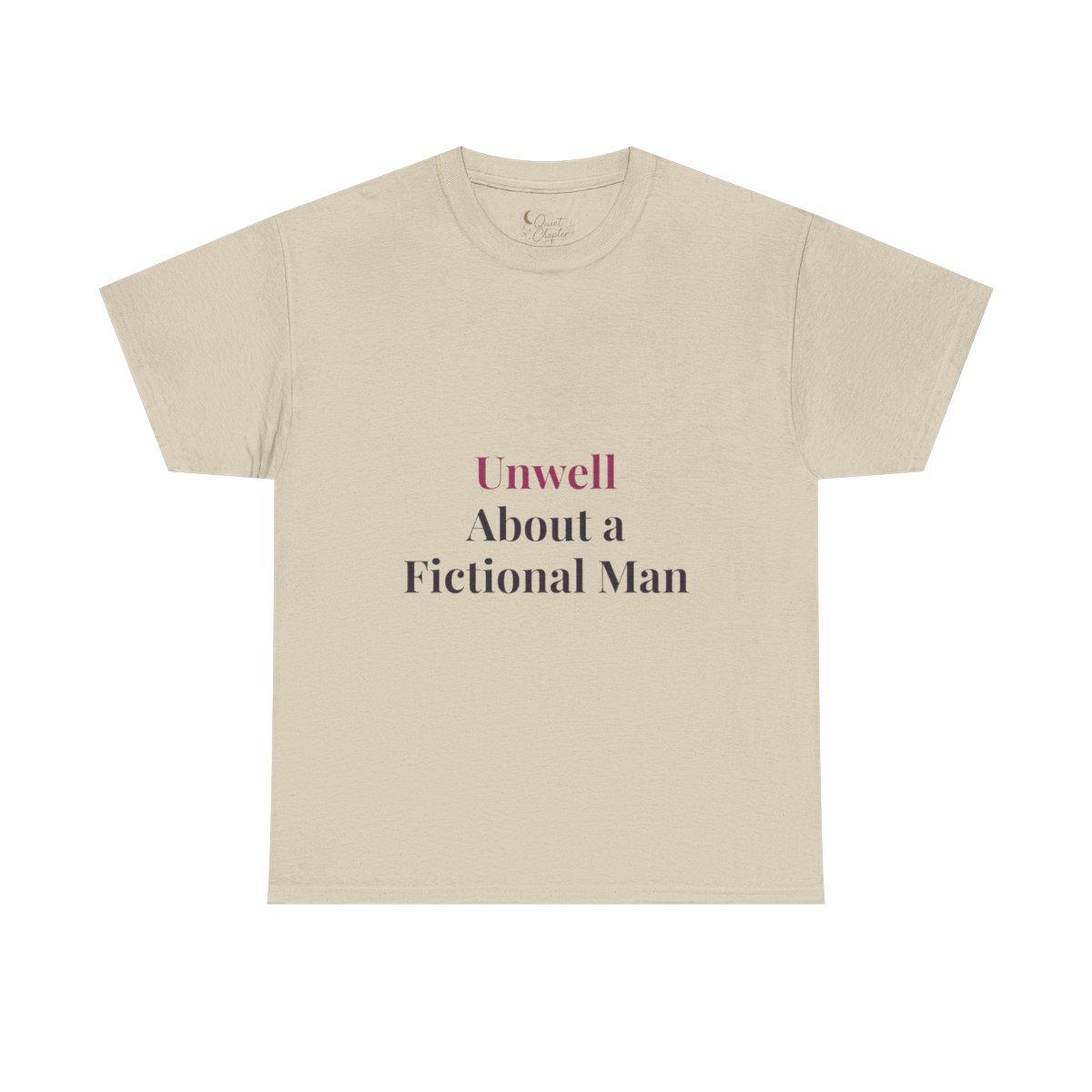 Unwell // About a // Fictional Man — light tee - sand