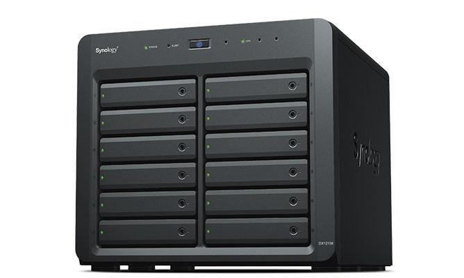Synology DX1215II 12 Bay Desktop NAS
