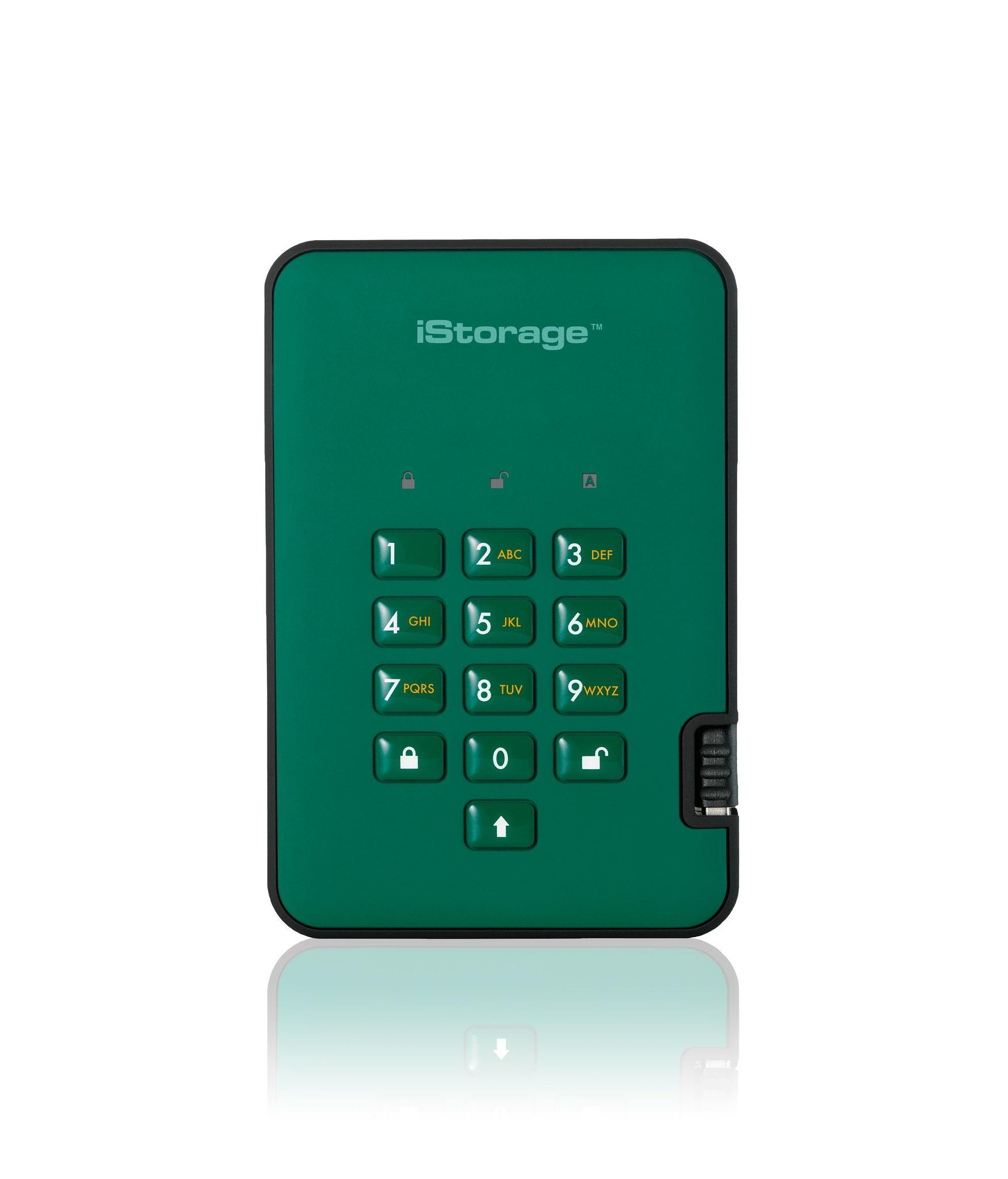 iStorage diskAshur 2 external hard drive 5400 RPM USB Type-A 3.2 Gen 1 (3.1 Gen 1)