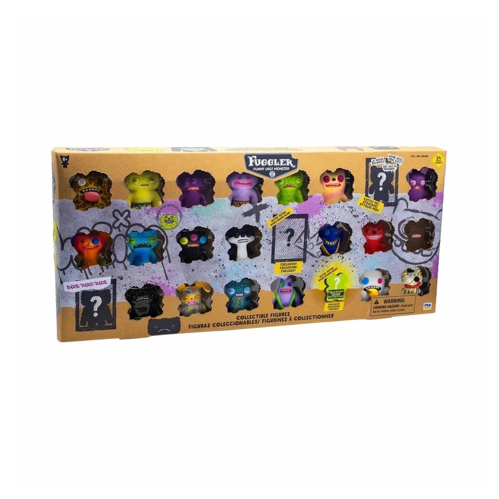 Fuggler Collectible Figures 24-Pack Deluxe Window Box 4 Hidden Rare Ultra Ages 6