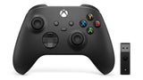 Xbox 無線控制器黑色 + Windows 無線適配器（適用於 Windows 10 / 11） 