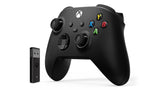 Xbox Wireless Controller Black + Windows Wireless Adapter (For Windows 10 / 11)