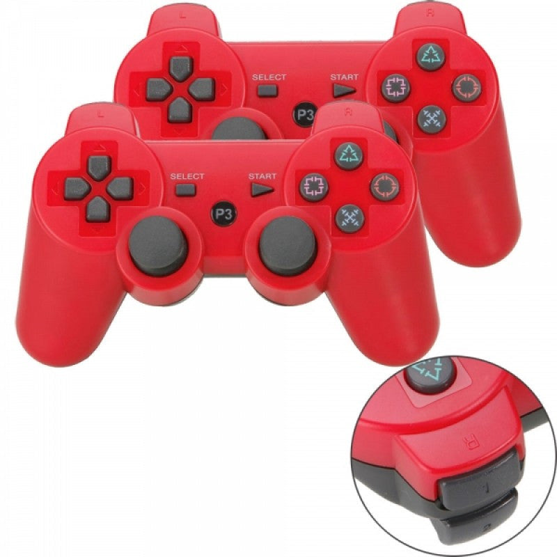 PS3 Playstation Wireless Bluetooth Game Controller Remote Black / Red / White / Gold / Blue / Pink