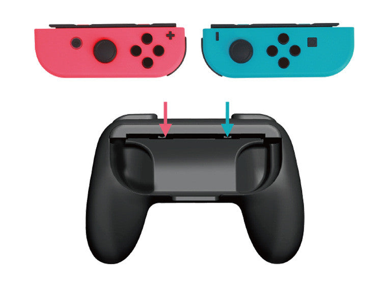 2 x Controller Remote dock Wheel Accessory Joy-Con For Nintendo Switch (Black)