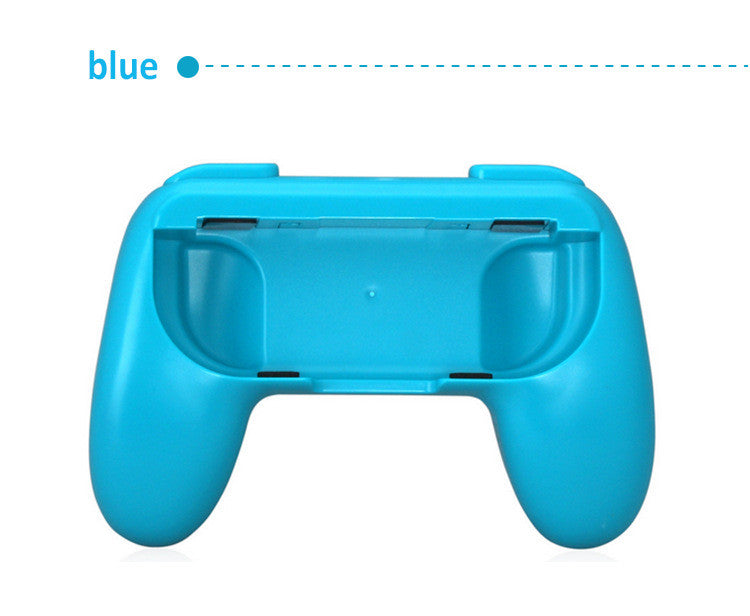 2 x Controller Remote dock Wheel Accessory Joy-Con Black / Red / Blue For Nintendo Switch Mario Car Racing Games (Joy-Con Case, Red & Blue)