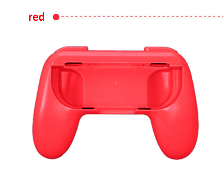 2 x Controller Remote dock Wheel Accessory Joy-Con Black / Red / Blue For Nintendo Switch Mario Car Racing Games (Joy-Con Case, Red & Blue)