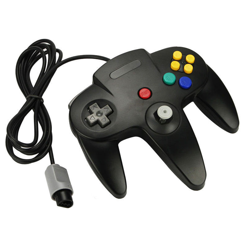 N64 Gray Long Handle Game Controller Control Remote Pad Joystick Fit for Nintendo 64 System - Game Controller - Althemax - 6