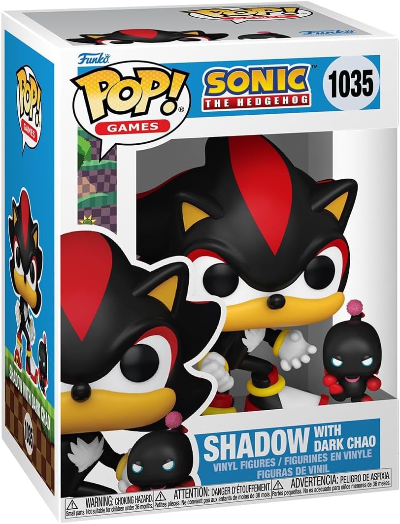 POP Figure Sonic The Hedgehog Shadow with Dark Chao