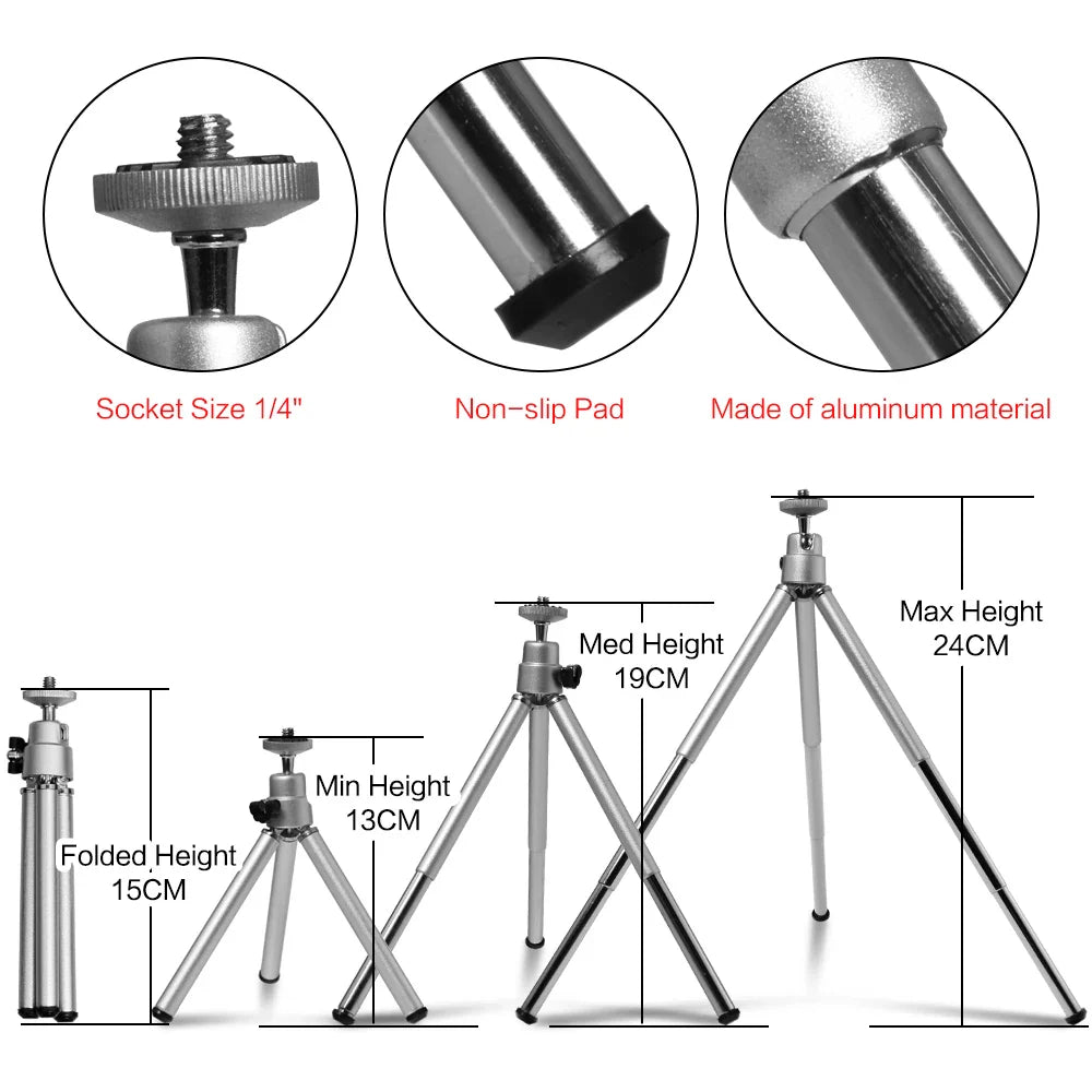 6 inch LED Photography Video Light Panel RGB Filters Lighting Photo Studio Lamp Kit For Shoot Live Streaming Ring Light Tripod