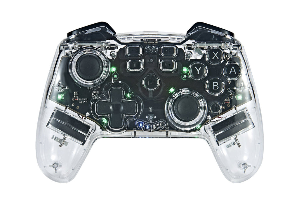 LED RGB Wireless Control Joy Con Pro Turbo Vibration 6-Axis for Nintendo Switch /OLED/Lite