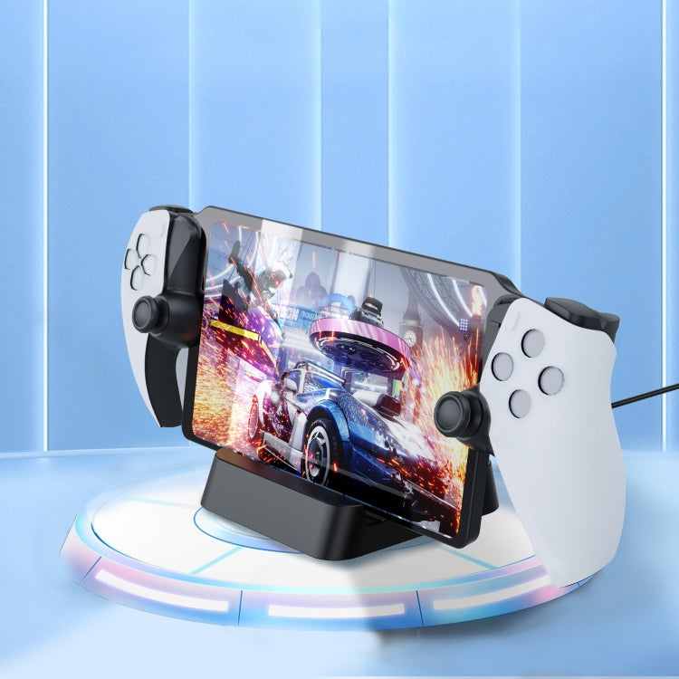 For PlayStation Portal iplay HBP-547 Palm Contact Terminal Portable Charging Stand(White)