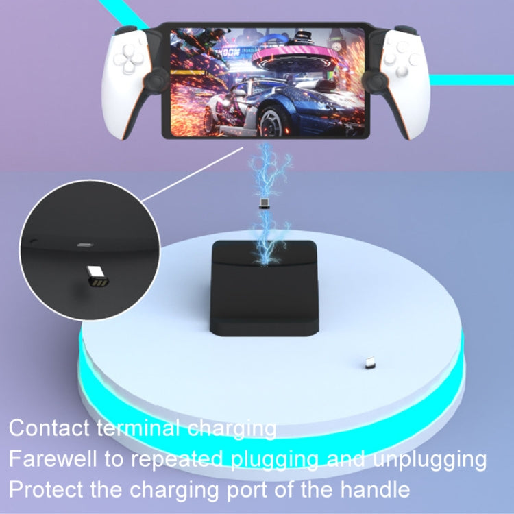 For PlayStation Portal iplay HBP-547 Palm Contact Terminal Portable Charging Stand(White)