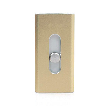 New 64GB Gold USB i-Flash Drive U Disk 8 pin Memory Stick Adapter For iPhone 5S 6S plus iPad - Cellphone Accessory - Althemax - 5