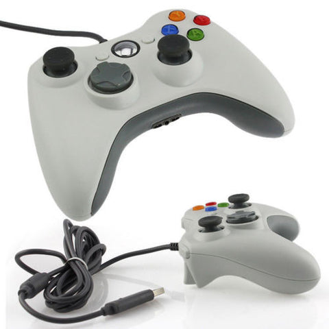 Wired Xbox 360 USB Game Pad Joysticks Controller For xBox 360 or PC White - XBox 360 Accessories - Althemax - 1