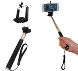 2in1 Camera Monopod Selfie Stick Bluetooth remote package 1M for cellphone Apple iphone Black - Selfie Stick - Althemax - 14