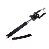 Camera Monopod Selfie Stick 1M  for cellphone Apple iphone Multi Colors - Black - Selfie Stick - Althemax - 5