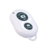 White Bluetooth Wireless Remote Control Camera Shutter Selfie for iPhone, iPad Air Mini Smartphones - Shutter Remote - Althemax - 1