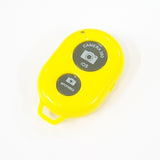 Yellow Bluetooth Wireless Remote Control Camera Shutter Selfie for iPhone, iPad Air Mini Smartphones - Shutter Remote - Althemax - 1