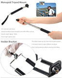 Camera Monopod Selfie Stick 1M for cellphone Apple iphone Multi Colors - Green - Selfie Stick - Althemax - 3