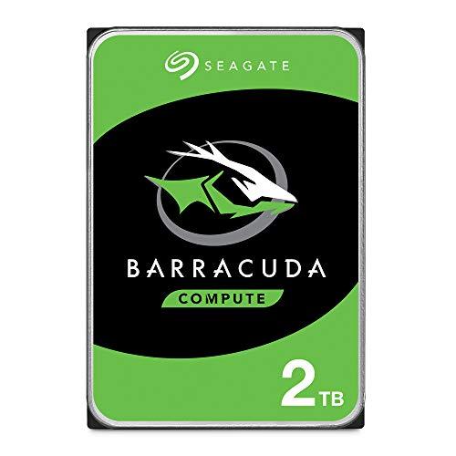 Seagate 2 TB BarraCuda 3.5 Inch Internal Hard Drive (7200 RPM, 256 MB Cache, SATA 6 Gb/s, Up to 220 MB/s, Model: ST2000DM008)