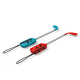 Switch Golf Club Red & Green Set of 2 for Mario Golf Nintendo Switch Joycon controller      Brand: iPlay  (Joycon Controller not included)