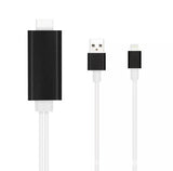 Althemax® 2M iPhone 閃電連接 HDMI 電視 AV 電纜適配器適用於 Apple iPhone 7 Plus