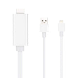 Althemax® 2M iPhone 閃電連接 HDMI 電視 AV 電纜適配器適用於 Apple iPhone 7 Plus